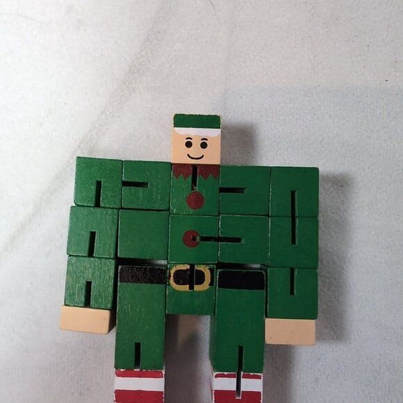 Elf Professor Puzzle Man Festive Challenge Brain Teaser Jigsaw Christmas Toy Woo - Picture 2 of 7